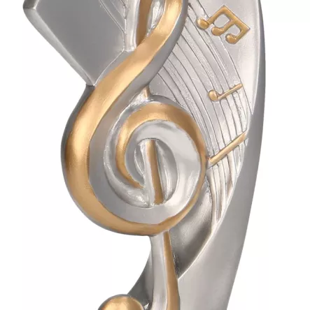 RP2009 Figurka odlewana - muzyka H-17.5 cm