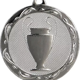 MMC1032/S Medal srebrny ogólny z pucharkiem R- 32 mm, T- 2 mm