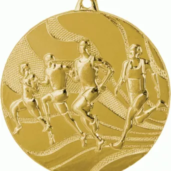 MMC2350/G medal złoty d-50 mm tematyczny BIEGI