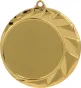 MMC7073/G Medal złoty ogólny z miejscem na emblemat 50 mm - medal stalowy R- 70 mm, T- 3 mm