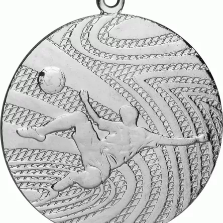 MMC1240/S medal srebrny d-40 mm tematyczny PIŁKA NOŻNA