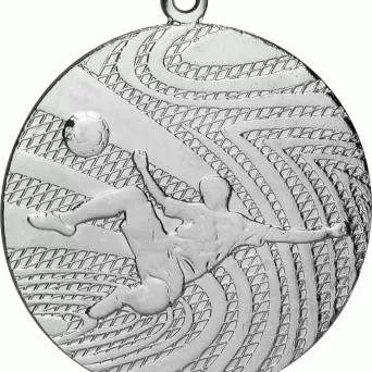 MMC1240/S medal srebrny d-40 mm tematyczny PIŁKA NOŻNA