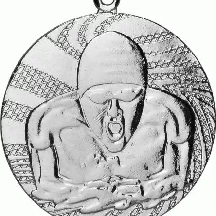 MMC1640/S medal srebrny d-40 mm tematyczny PŁYWANIE