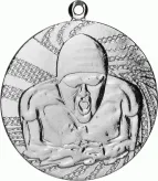 MMC1640/S medal srebrny d-40 mm tematyczny PŁYWANIE