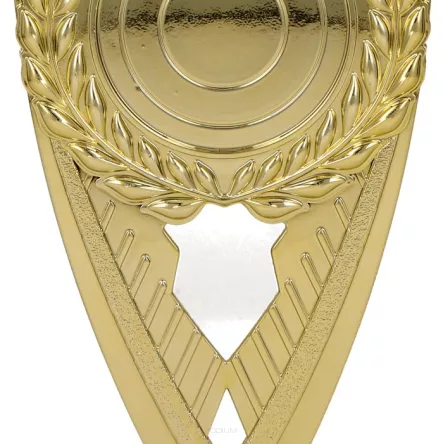 F259/G Figurka plastikowa złota h – 16,5 cm z miejscem na emblemat 50 mm