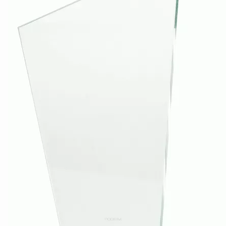 M73B trofeum szklane h-21 cm, grub. 0,6 cm