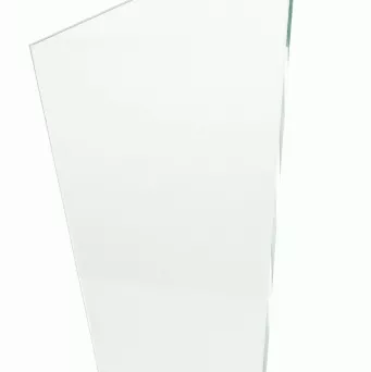 M73B trofeum szklane h-21 cm, grub. 0,6 cm