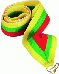 V2-R/GN/Y wstążka czerwono-zielono-żółta 22 mm