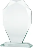 G007 trofeum szklane h-24 cm, grub. 1,9 cm