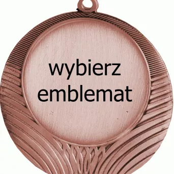 MMC2070/B medal brązowy d-70 mm z miejscem na emblemat d-50 mm