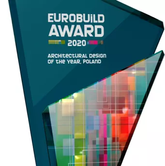 GS802-28 Trofeum szklane wys. 28cm, grub. 2x0,8 cm