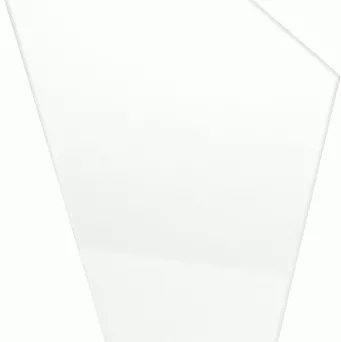 M64A trofeum szklane h-20 cm, grub. 0,4 cm