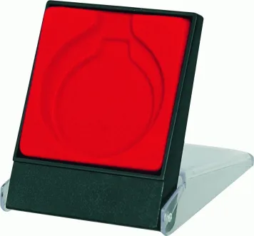 H3/RD etui czerwone na medal o średnicy d-40, 50 mm (70x85x20 mm)
