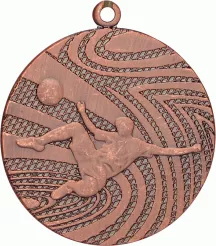 MMC1240/B medal brązowy d-40 mm tematyczny PIŁKA NOŻNA