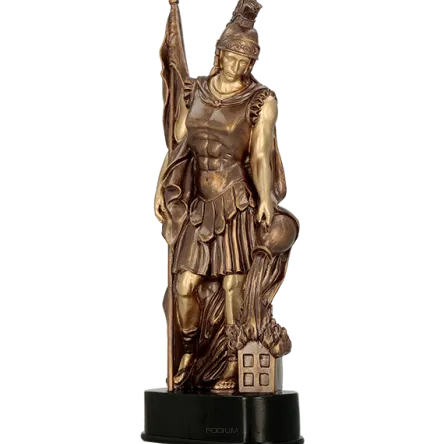 RFST3025-24/BR Figurka odlewana - strażactwo h-24 cm
