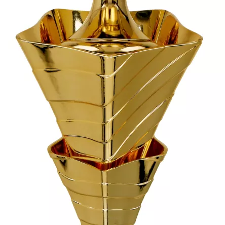 4219B Puchar złoty PIŁKA NOŻNA h-43 cm, d-14 cm