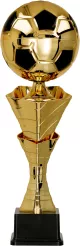 4219B Puchar złoty PIŁKA NOŻNA h-43 cm, d-14 cm