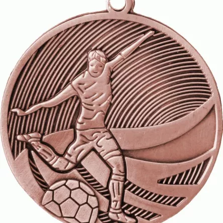 MD12904/B medal brązowy d-50 mm tematyczny PIŁKA NOŻNA