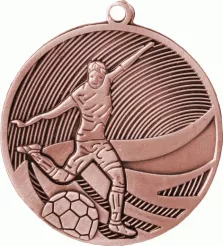 MD12904/B medal brązowy d-50 mm tematyczny PIŁKA NOŻNA