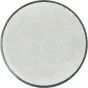 D1-A129/S Wklejka aluminiowa - czysta wklejka srebrna d-25mm