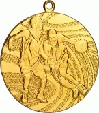MMC1440/G medal złoty d-40 mm tematyczny KOSZYKÓWKA