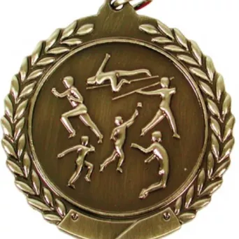 MD550/G Medal złoty - lekko atletyka - z metalu nieszlache
