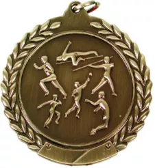 MD550/G Medal złoty - lekko atletyka - z metalu nieszlache