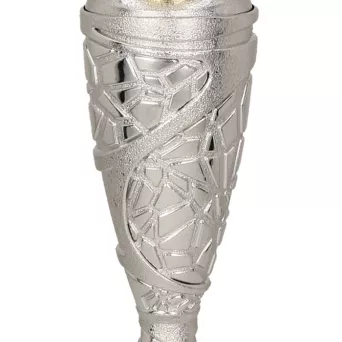 4186C Puchar metalowy złoto-srebrny h-35cm R-120mm