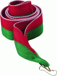 V8-R/GN wstążka czerwono-zielona 11 mm