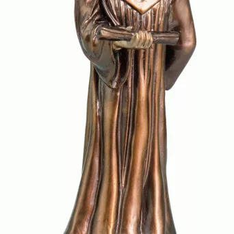 RF2271/BR figurka odlewana brązowa  SZKOLNICTWO h-23 cm
