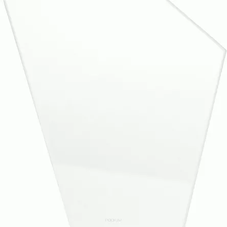 M64B trofeum szklane h-18,5 cm, grub. 0,4 cm