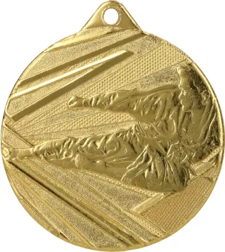 ME002/G medal złoty d-50 mm tematyczny KARATE