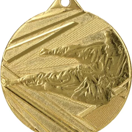 ME002/G medal złoty d-50 mm tematyczny KARATE
