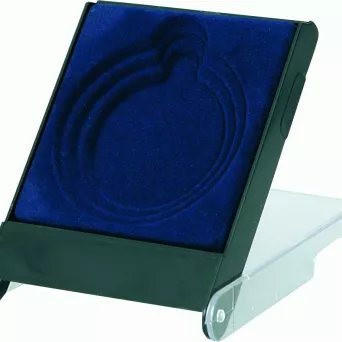 H1/BL etui niebieskie na medal o średnicy d-50, 60, 70 mm (90x120x20 mm)
