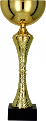 8356A Puchar metalowy złoty h-41 cm,d-16 cm