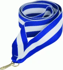 V8-BL/W/BL wstążka niebiesko-biało-niebieska 11 mm