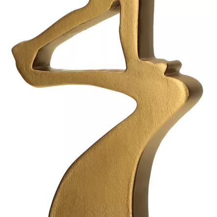 RP5021-23/G Figurka odlewana - Złota linia biegacz H-23 cm