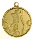 MD706/G medal ZŁOTO d-42 mm - KOSZYKÓWKA