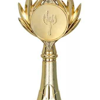 8342B Puchar metalowy złoty h-29 cm, d-12 cm