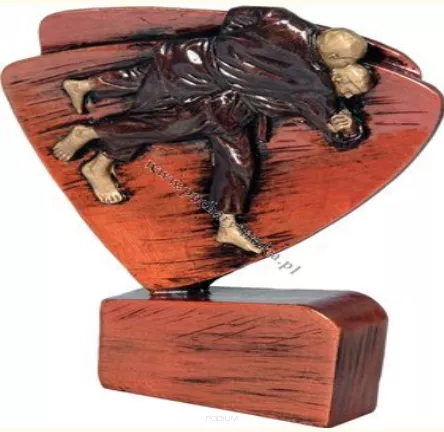 RFEL5014/B/BR Figurka odlewana JUDO h-11 cm