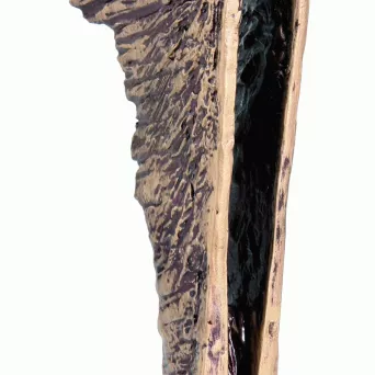 RTY640/BR figurka odlewana brązowa   h-26 cm