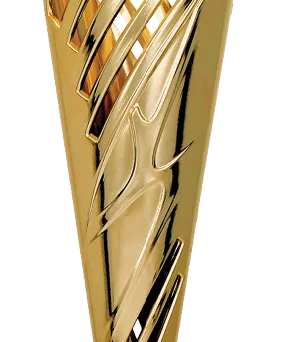 7235MB Puchar plastikowy złoty h-44cm