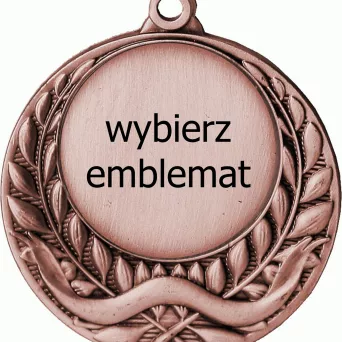 MMC3040/B medal brązowy d-40 mm z miejscem na emblemat d-25 mm