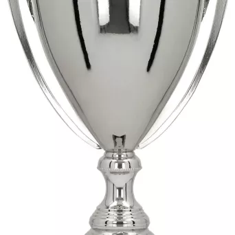 1058B Puchar metalowy srebrny h-65 cm, d-24cm