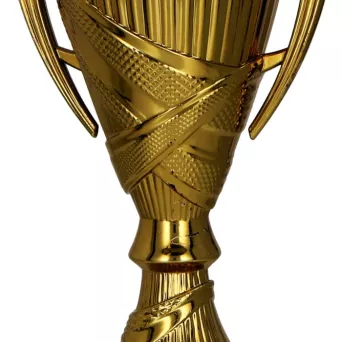 9082/B Puchar plastikowy brązowy H-13.5 cm, R- 50 mm