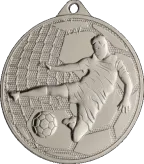 MMC4505/S Medal srebrny 45 mm PIŁKA NOŻNA