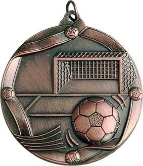 MD613/B Medal brązowy - piłka nożna - z metalu nieszlachet