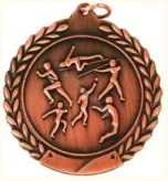 MD550/B Medal brązowy - lekka atletyka - z metalu nieszlac
