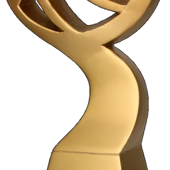 RP5011-23/G Figurka odlewana - koszykówka h-23 cm