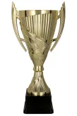 7225C Puchar plastikowy złoty h-27 cm, d-10cm